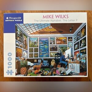 Mike Wilks: The Ultimate Alphabet: The Letter P 1000-piece Jigsaw Puzzle